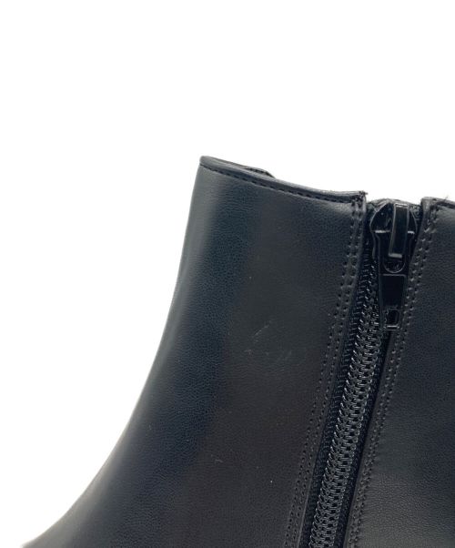 URBAN RESEARCH DOORS（アーバンリサーチドアーズ）URBAN RESEARCH DOORS (アーバンリサーチ ドアーズ) トラックソールサイドゴアブーツ ブラック サイズ:Ⅿの古着・服飾アイテム