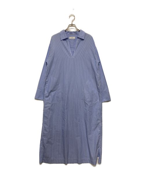 SLOBE IENA（スローブ イエナ）SLOBE IENA (スローブ イエナ) コットンブロードスキッパーワンピース ブルー サイズ:不明の古着・服飾アイテム