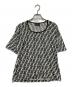 FENDI（フェンディ）の古着「ズッカ柄Tシャツ」｜ホワイト×ブラック