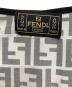 中古・古着 FENDI (フェンディ) ズッカ柄Tシャツ ホワイト×ブラック サイズ:SIZE 38：8000円