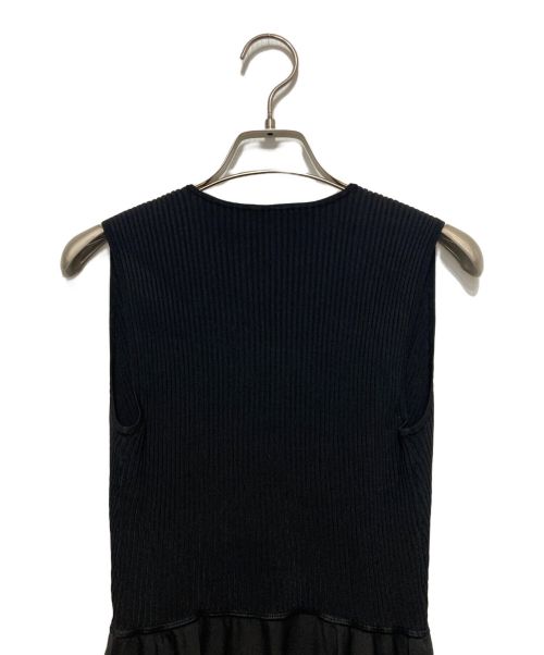theory（セオリー）theory (セオリー) ノースリーブワンピース ブラック サイズ:Sの古着・服飾アイテム