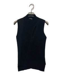 VERSACE（ヴェルサーチェ）の古着「SRUSH LIB TURTLENECK KNIT」｜ブラック