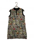 Christian Diorクリスチャン ディオール）の古着「ノースリーブワンピース　114R02AM719」｜グリーン