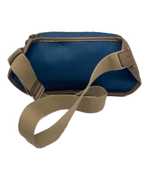 Daniel&Bob（ダニエル＆ボブ）Daniel&Bob (ダニエル＆ボブ) nano・universe (ナノ・ユニバース) BUTTERFLY DAVIS ネイビー×ブラウンの古着・服飾アイテム