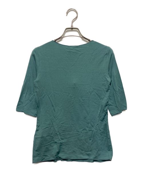 EMPORIO ARMANI（エンポリオアルマーニ）EMPORIO ARMANI (エンポリオアルマーニ) Vネックカットソー　8N2M6B 2J85Z スカイブルー サイズ:SIZE38の古着・服飾アイテム