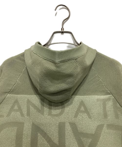 PRIORITY（プライオリティ）PRIORITY (プライオリティ) メッシュパーカー グリーン サイズ:SIZE38の古着・服飾アイテム
