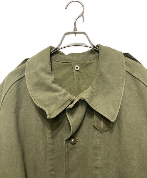 French Army（フランス軍）French Army (フランス軍) Ｍ35モーターサイクルコート オリーブ サイズ:不明の古着・服飾アイテム
