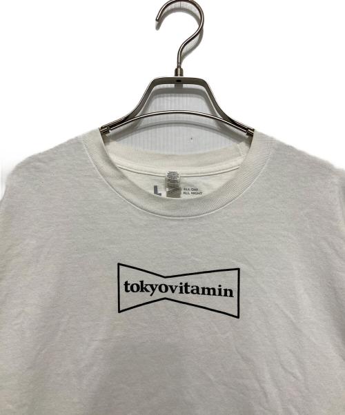 WESTED YOUTH（ウェイステッド ユース）wested youth (ウェイステッド ユース) tokyo vitamin (トウキョウビタミン) Tシャツ ホワイト サイズ:Lの古着・服飾アイテム