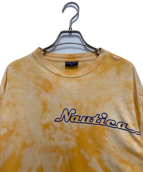 NAUTICA（ノーティカ）NAUTICA (ノーティカ) タイダイプリントロンT イエロー サイズ:XLの古着・服飾アイテム