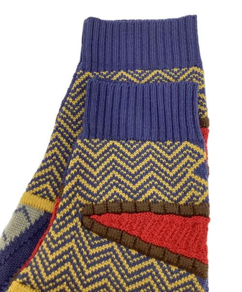 MEEROO（.）MEEROO (.) 3Dニットカーディガン マルチカラー サイズ:Sの古着・服飾アイテム