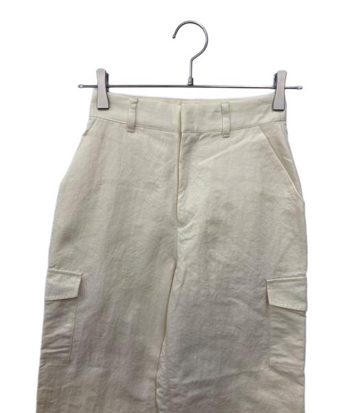 anuans（アニュアンス）anuans (アニュアンス) アウトポケットパラシュートパンツ アイボリー サイズ:Sの古着・服飾アイテム