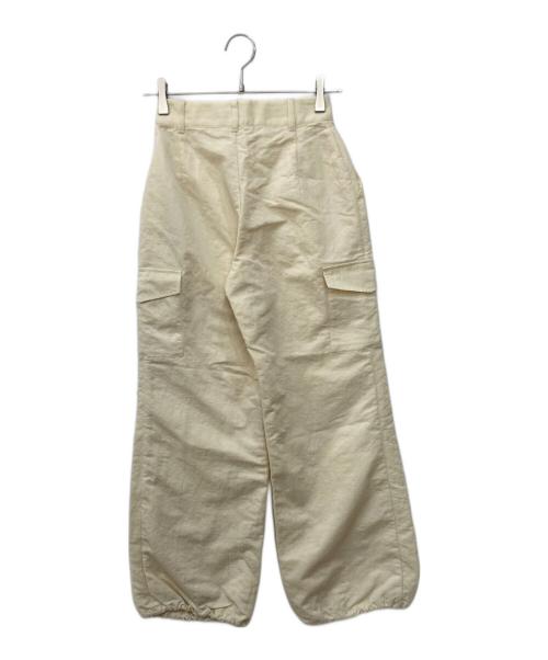 anuans（アニュアンス）anuans (アニュアンス) アウトポケットパラシュートパンツ アイボリー サイズ:Sの古着・服飾アイテム
