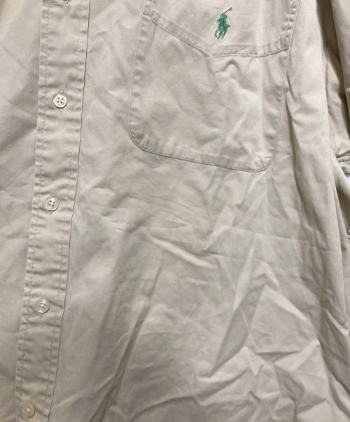 POLO RALPH LAUREN（ポロ・ラルフローレン）POLO RALPH LAUREN (ポロ・ラルフローレン) 長袖シャツ ベージュ サイズ:Lの古着・服飾アイテム