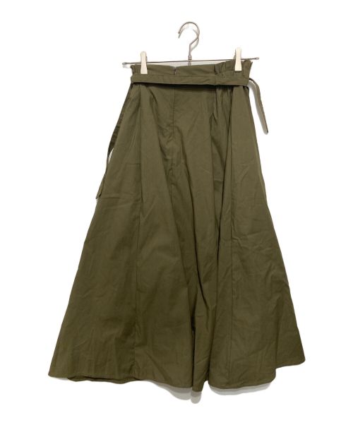 DOUBLE STANDARD CLOTHING（ダブルスタンダードクロージング）DOUBLE STANDARD CLOTHING (ダブルスタンダードクロージング) ロングスカート　0502-460-182-D オリーブ サイズ:SIZE36の古着・服飾アイテム