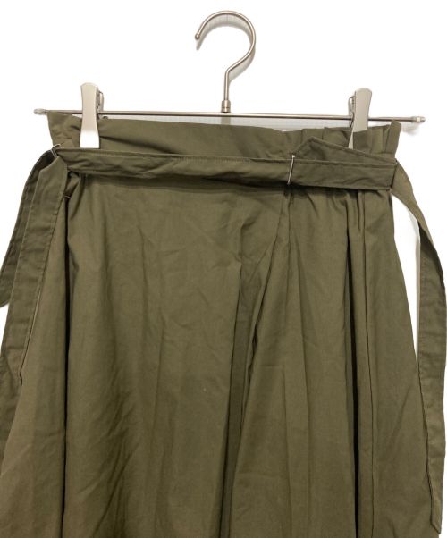 DOUBLE STANDARD CLOTHING（ダブルスタンダードクロージング）DOUBLE STANDARD CLOTHING (ダブルスタンダードクロージング) ロングスカート　0502-460-182-D オリーブ サイズ:SIZE36の古着・服飾アイテム