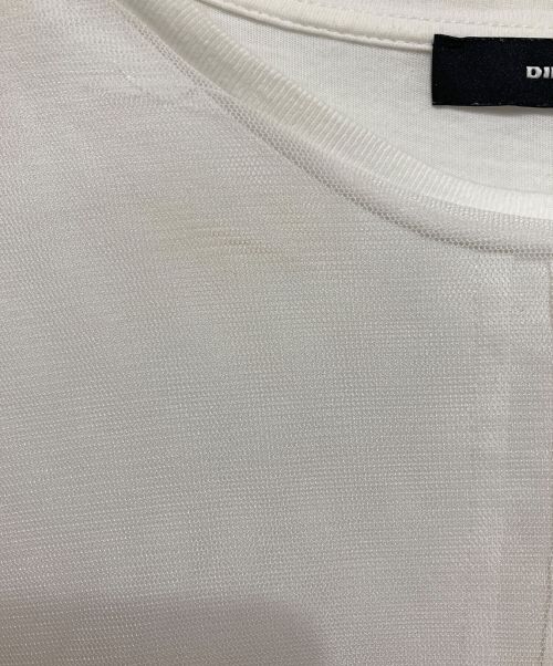 DIESEL（ディーゼル）DIESEL (ディーゼル) チュールレイヤードワンピース ホワイト サイズ:XXSの古着・服飾アイテム
