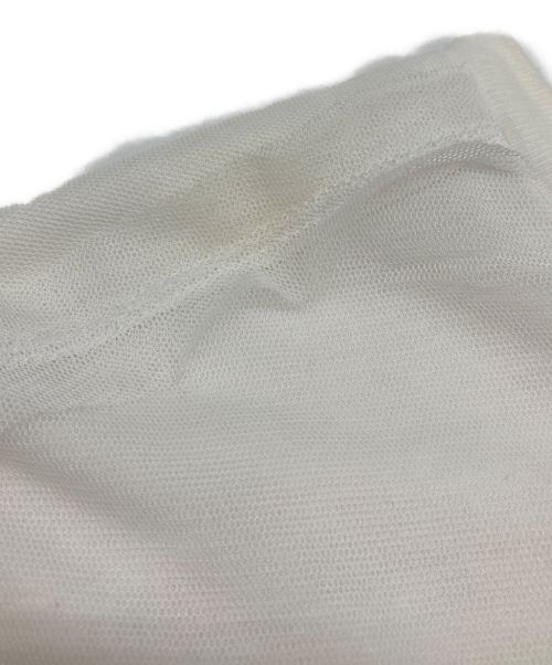 DIESEL（ディーゼル）DIESEL (ディーゼル) チュールレイヤードワンピース ホワイト サイズ:XXSの古着・服飾アイテム