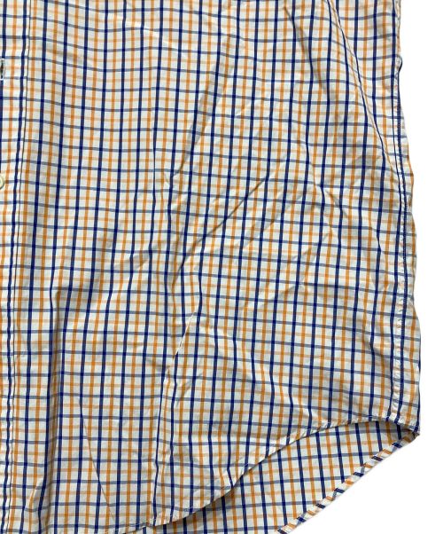 RALPH LAUREN（ラルフローレン）RALPH LAUREN (ラルフローレン) チェックシャツ オレンジ×ブルー サイズ:SIZE36の古着・服飾アイテム