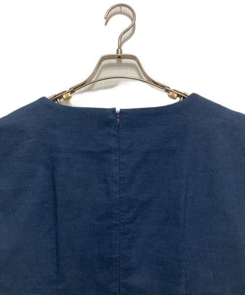 theory luxe（セオリーリュクス）theory luxe (セオリーリュクス) ノースリーブワンピース ネイビー サイズ:SIZE40の古着・服飾アイテム