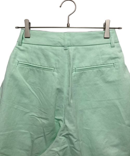 ALORS（アロー）ALORS (アロー) タックワイドパンツ ミント サイズ:SIZE1の古着・服飾アイテム
