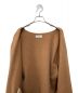 中古・古着 Snidel (スナイデル) カシミヤ混リバーコート ブラウン サイズ:Free：4000円