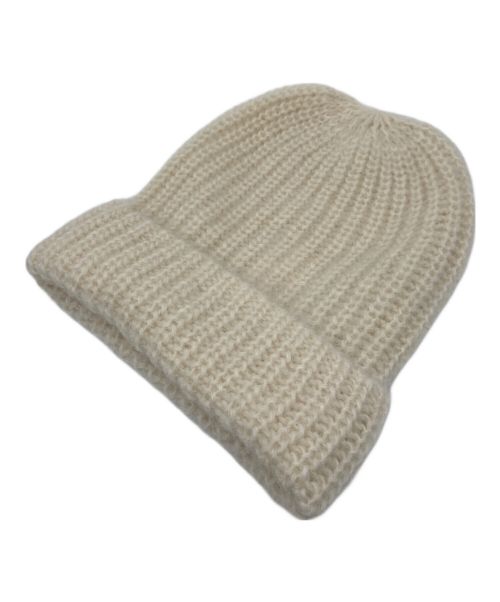 THE SHINZONE（ザ シンゾーン）THE SHINZONE (ザ シンゾーン) シャギー ニットキャップ ホワイトの古着・服飾アイテム