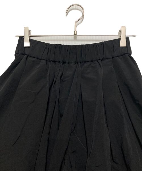 LOHEN（ローヘン）lohen (ローヘン) ハイカウントグログランスカートパンツ ブラック サイズ:Freeの古着・服飾アイテム