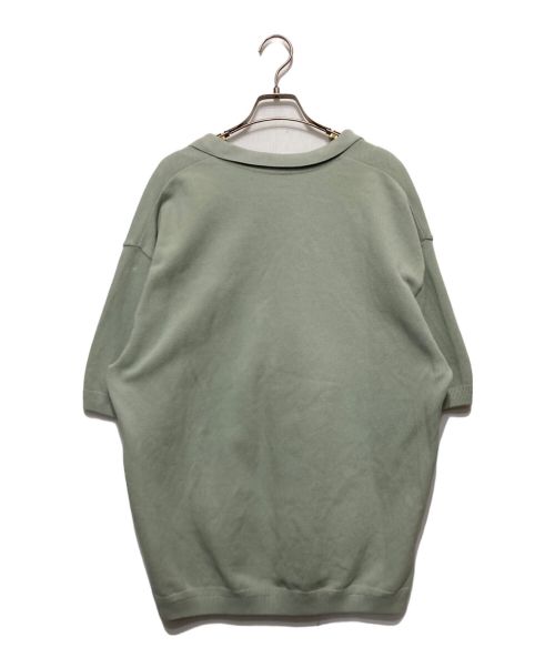 crepuscule（クレプスキュール）crepuscule (クレプスキュール) カノコスキッパーポロシャツ グリーン サイズ:SIZE1の古着・服飾アイテム