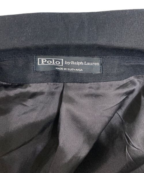 POLO RALPH LAUREN（ポロ・ラルフローレン）POLO RALPH LAUREN (ポロ・ラルフローレン) リネン3Bテーラードジャケット ネイビー サイズ:SIZE 46Rの古着・服飾アイテム