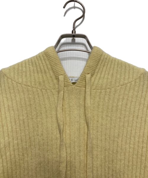 ETRE TOKYO（エトレトウキョウ）ETRE TOKYO (エトレトウキョウ) ニットパーカー イエロー サイズ:FREEの古着・服飾アイテム