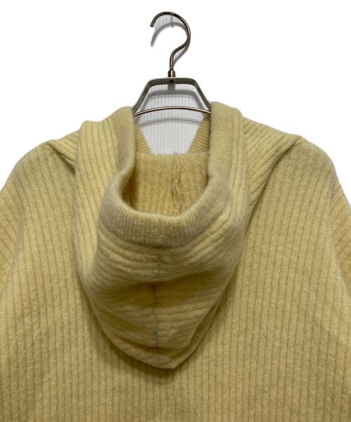 ETRE TOKYO（エトレトウキョウ）ETRE TOKYO (エトレトウキョウ) ニットパーカー イエロー サイズ:FREEの古着・服飾アイテム