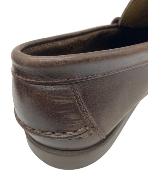 PARABOOT（パラブーツ）PARABOOT (パラブーツ) CORAUX MARINE ペニーローファー ブラウン サイズ:不明の古着・服飾アイテム