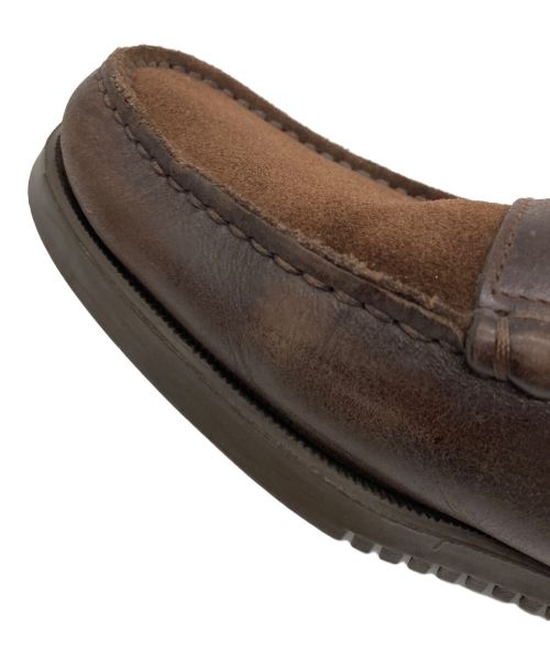 PARABOOT（パラブーツ）PARABOOT (パラブーツ) CORAUX MARINE ペニーローファー ブラウン サイズ:不明の古着・服飾アイテム