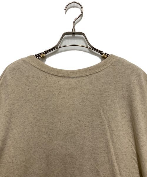 ARGUE（アーギュ）ARGUE (アーギュ) リネン混ワンピース ベージュ サイズ:FREEの古着・服飾アイテム