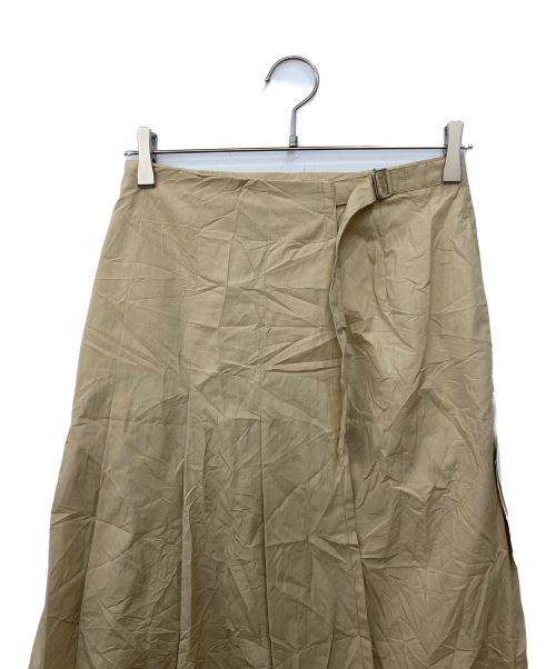 GALERIE VIE（ギャルリーヴィー）GALERIE VIE (ギャルリーヴィー) ラップスカート ベージュ サイズ:SIZE36の古着・服飾アイテム