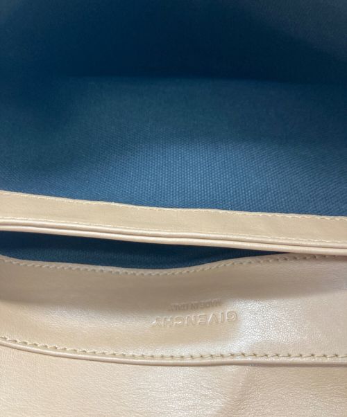 GIVENCHY（ジバンシィ）GIVENCHY (ジバンシィ) レザーショルダーバッグ ブラウンの古着・服飾アイテム