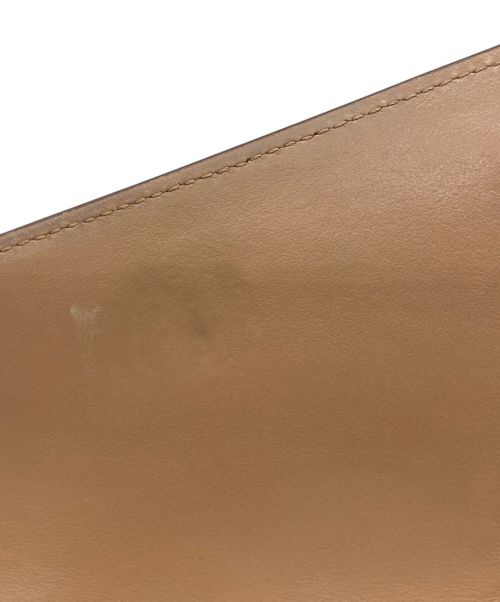 GIVENCHY（ジバンシィ）GIVENCHY (ジバンシィ) レザーショルダーバッグ ブラウンの古着・服飾アイテム