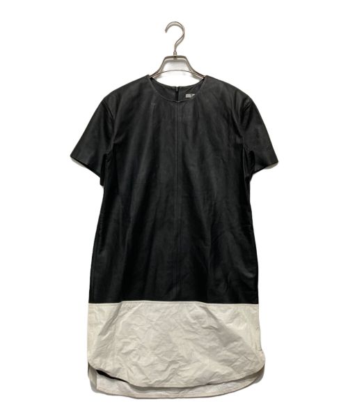 T by ALEXANDER WANG（ティーバイアレキサンダーワン）T by ALEXANDER WANG (ティーバイアレキサンダーワン) レザーワンピース ブラック サイズ:SIZE2の古着・服飾アイテム