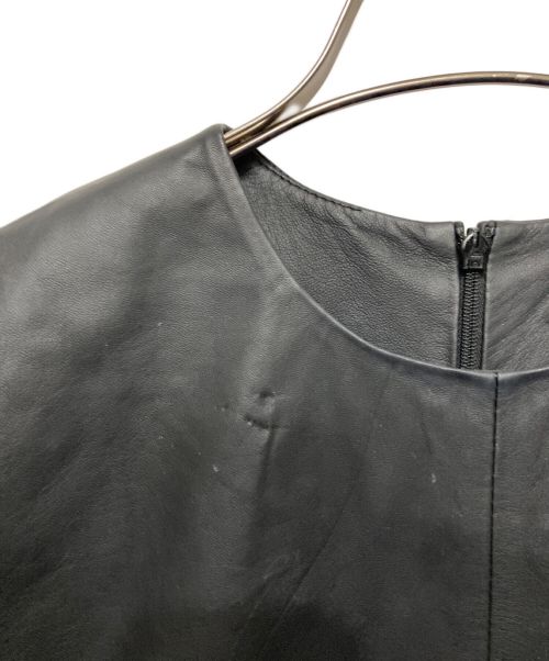 T by ALEXANDER WANG（ティーバイアレキサンダーワン）T by ALEXANDER WANG (ティーバイアレキサンダーワン) レザーワンピース ブラック サイズ:SIZE2の古着・服飾アイテム