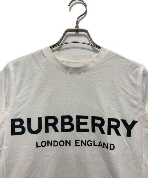 BURBERRY（バーバリー）BURBERRY (バーバリー) プリントロゴTシャツ ホワイト サイズ:XSの古着・服飾アイテム