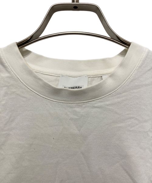 BURBERRY（バーバリー）BURBERRY (バーバリー) プリントロゴTシャツ ホワイト サイズ:XSの古着・服飾アイテム