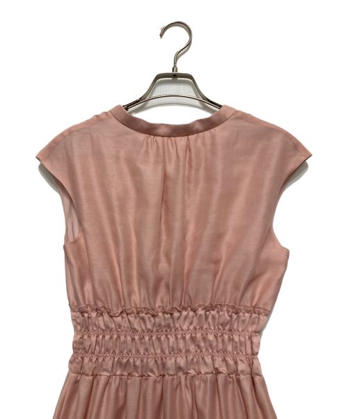 JILL BY JILLSTUART（ジル バイ ジルスチュアート）JILL BY JILLSTUART (ジル バイ ジルスチュアート) シアーティアードワンピース ピンク サイズ:Freeの古着・服飾アイテム