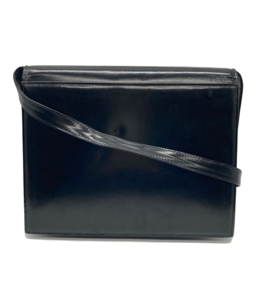 Yves Saint Laurent（イヴサンローラン）Yves Saint Laurent (イヴサンローラン) ショルダーバッグ ブラックの古着・服飾アイテム