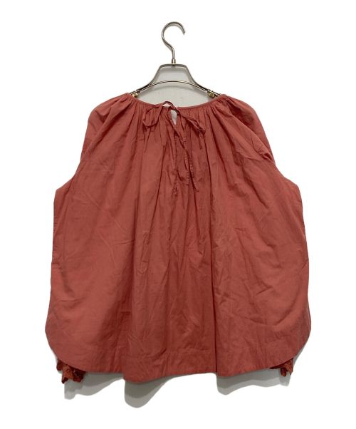 ne quittez pas（ヌキテパ）ne quittez pas (ヌキテパ) パゴタスリーブ ピンタックブラウス ピンク サイズ:不明の古着・服飾アイテム