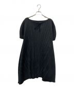 PLEATS PLEASEプリーツプリーズ）の古着「プリーツワンピース」｜ブラック