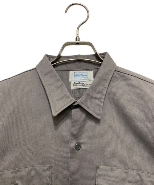powr house（パワーハウス）powr house (パワーハウス) シャツ グレー サイズ:SIZE 86の古着・服飾アイテム