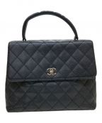 CHANELシャネル）の古着「マトラッセトップハンドル」｜ブラック