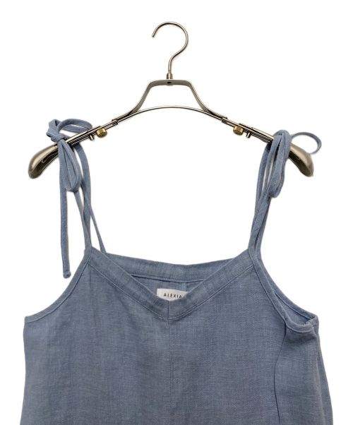ALEXIA STAM（アリシアスタン）ALEXIA STAM (アリシアスタン) サロペット ブルー サイズ:FREEの古着・服飾アイテム