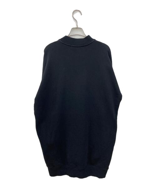 MSGM（エムエスジーエム）MSGM (エムエスジーエム) スウェットワンピース ブラック サイズ:SIZESの古着・服飾アイテム