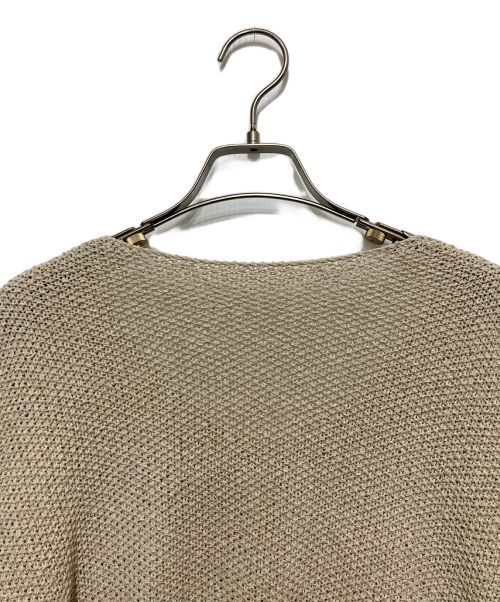 Spick and Span（スピックアンドスパン）Spick and Span (スピックアンドスパン) ペーパーヤーン 2Way プルオーバー アイボリー サイズ:FREEの古着・服飾アイテム